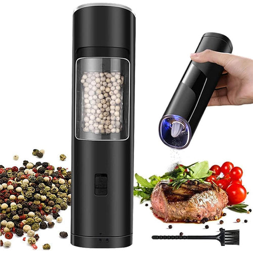 1 Electric Automatic Salt and Pepper Grinder